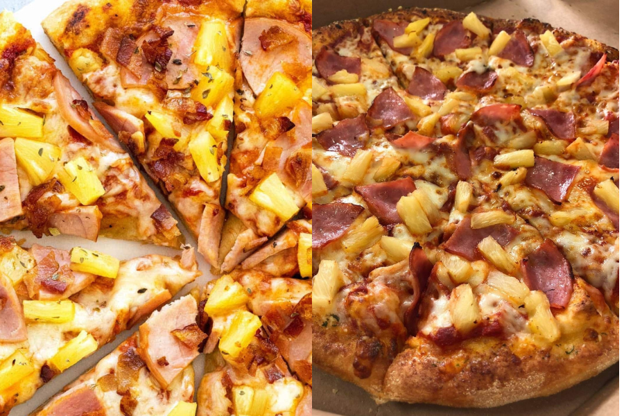Nanas yang diletakkan pada piza akan 'menghancurkan' rasa asli piza sebenar.