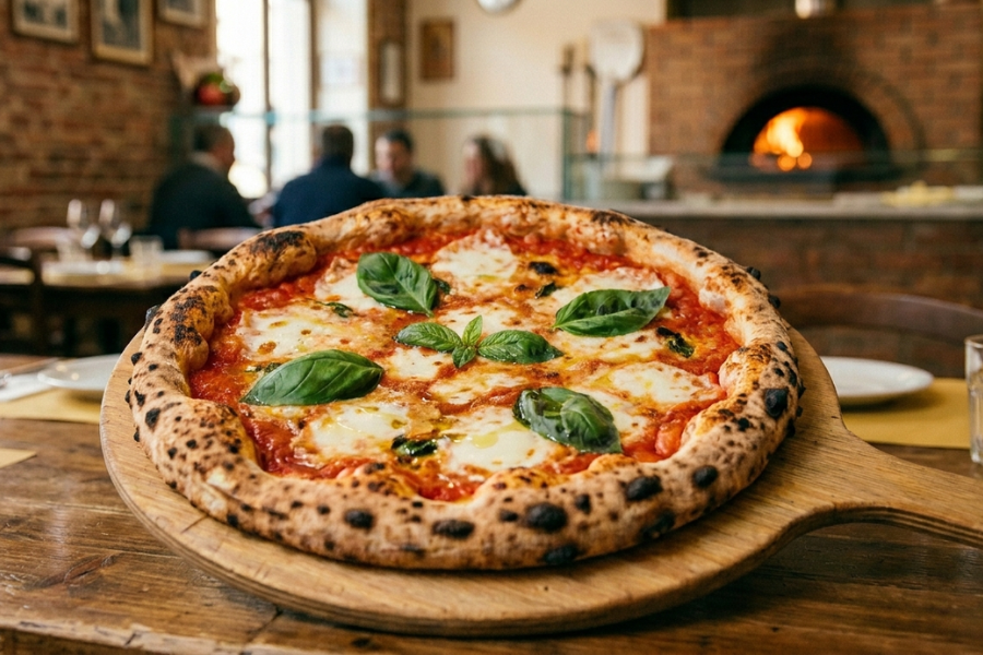 Piza asli dari Itali dikenali sebagai margherita Pizza.