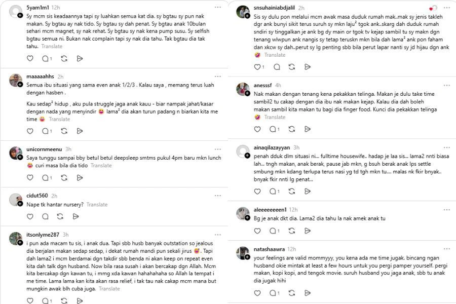 Komen netizen di media sosial.