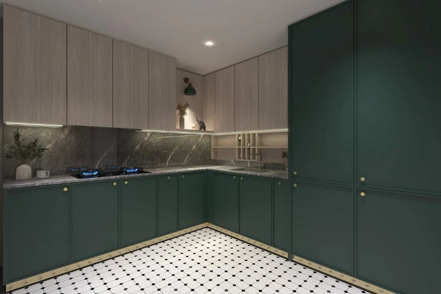 Konsep dapur moden kini lebih praktikal, kemas dan premium.