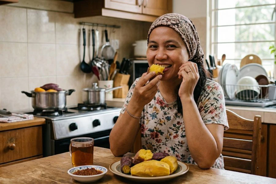 Ramai warganet turut mengakui mereka mengamlakan ubi keledek dalam pemakanan harian dan terkejut dengan kesannya.