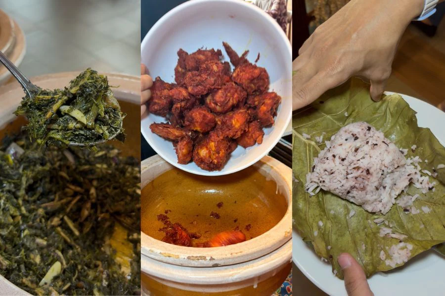 Menu yang dihidang mengubati kerinduan anak Sabah terhadap cita rasa negeridi bawah bayu itu.