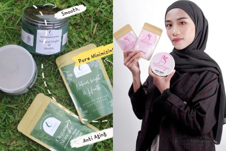 Skrub pulut hitam yang digunakan sejak dahulu ini membantu untuk mencerahkan dan melembutkan kulit. 