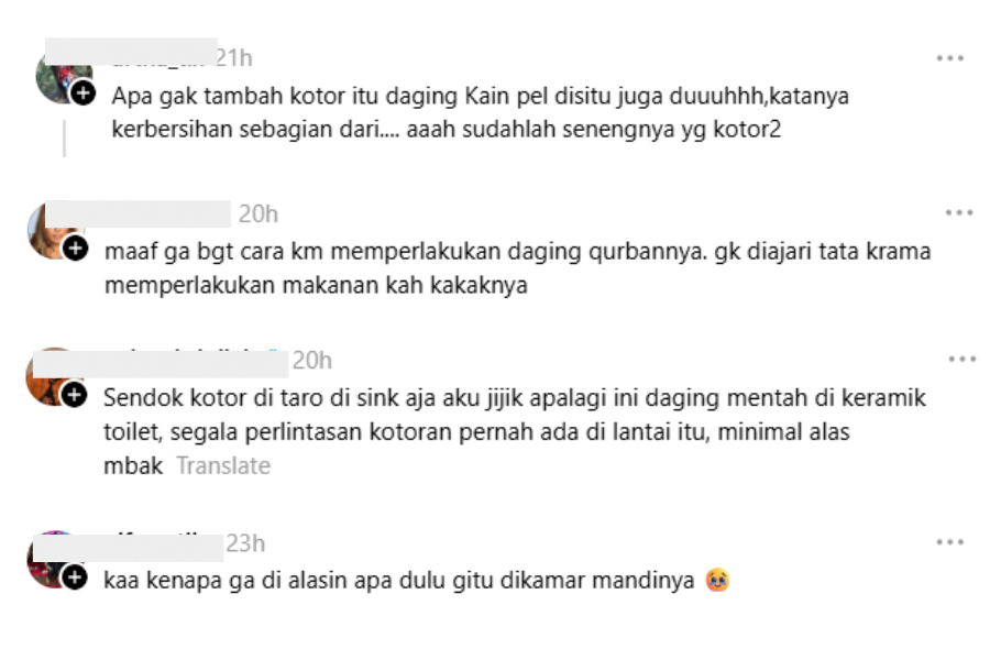 Antara komen di laman Threads.