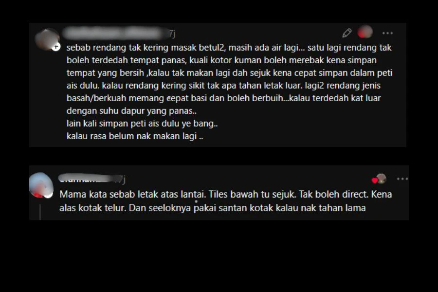 Komen netizen.