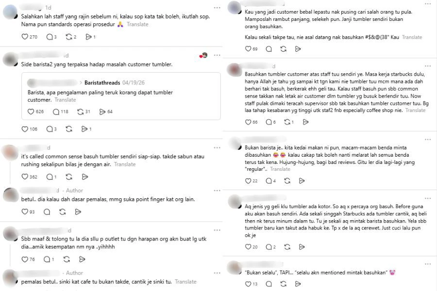 Komen netizen di media sosial.