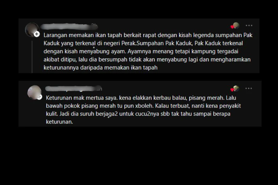 Perkongsian itu turut mengundang pelbagai reaksi netizen.