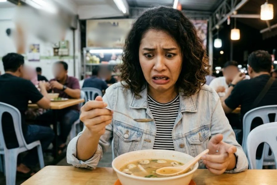 Bagi sesetengah individu, tomyam tak kenadengan selera memang boleh timbulkan rasa kecewa.
