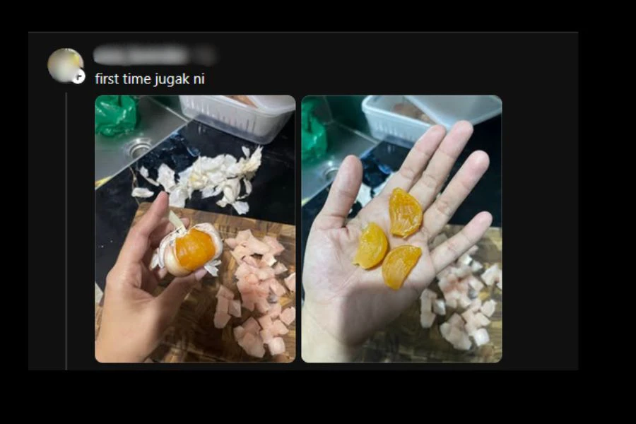 Golden garlic dipercayai terhasil daripada proses fermentasi semula jadi.