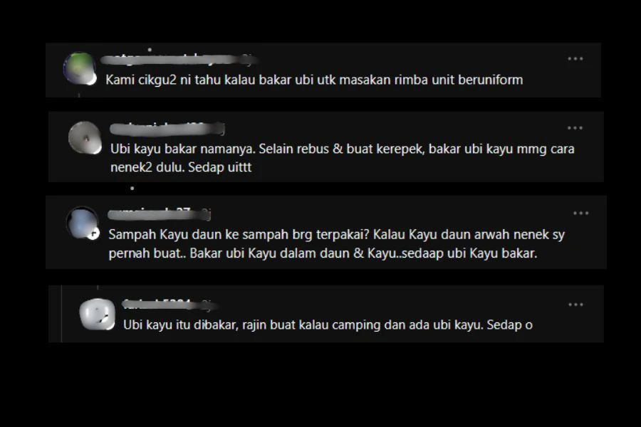 Komen netizen.