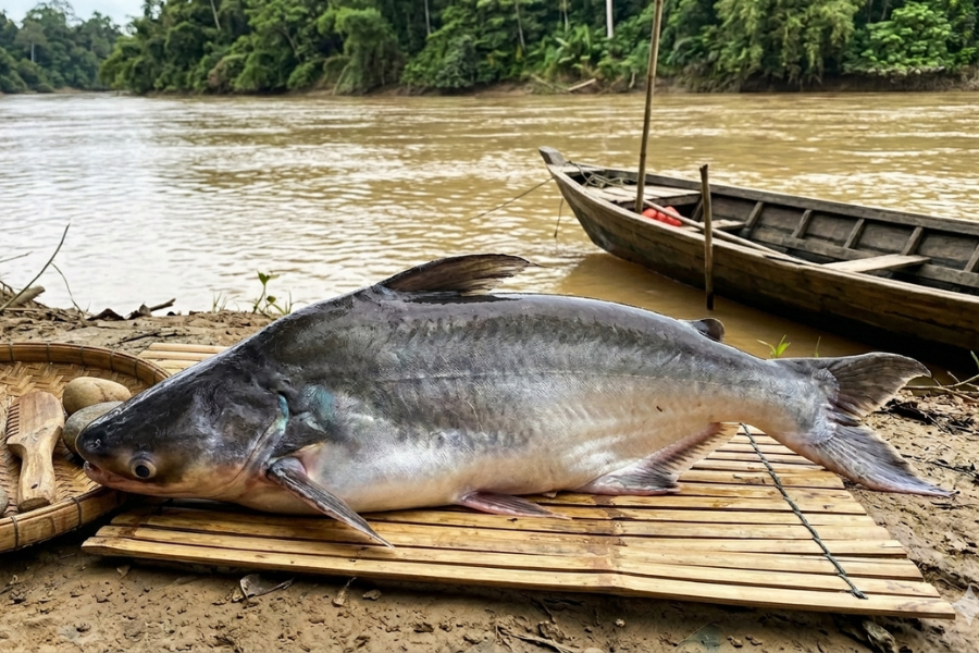 Patin Buah atau sungai merupakan spesies natif yang memiliki nilai yang cukup tinggi.