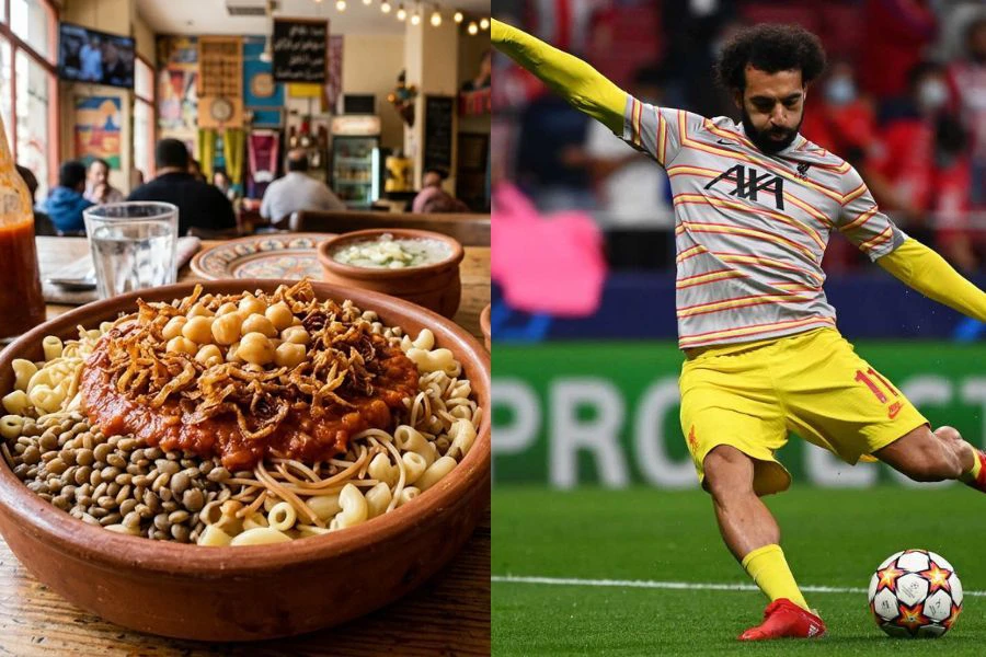 Salah akan mencari Koshari setiap kali pulang tanah airnya.