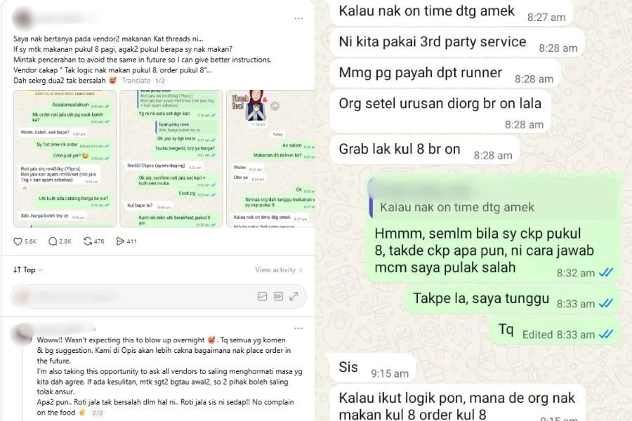 Perkongsian wanita itu mencuri perhatian ramai.
