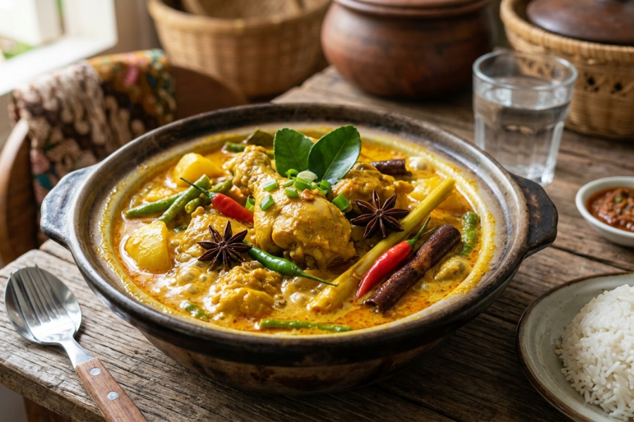 Wanita tersebut mendakwa sudah terbiasa menggunakan kayu manis dan bunga lawang dalam hidangan masak lemak cili api.