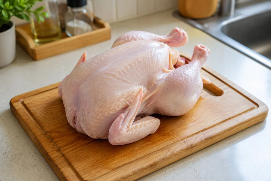 Cara paling selamat bukan membasuh, tetapi memasak ayam hingga cukup suhu. 