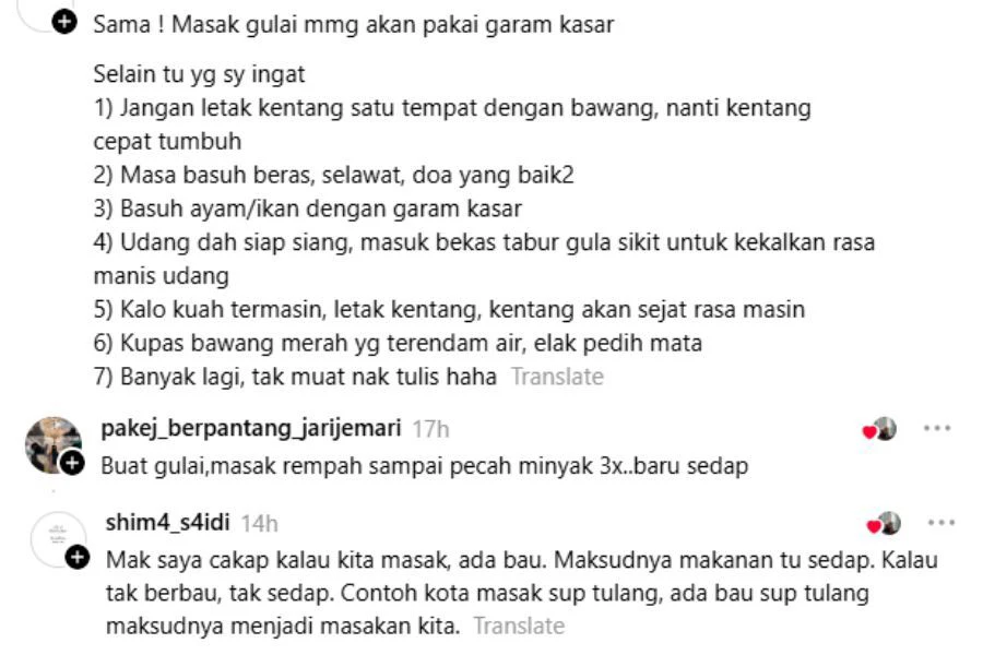 Antara komen di Threads.