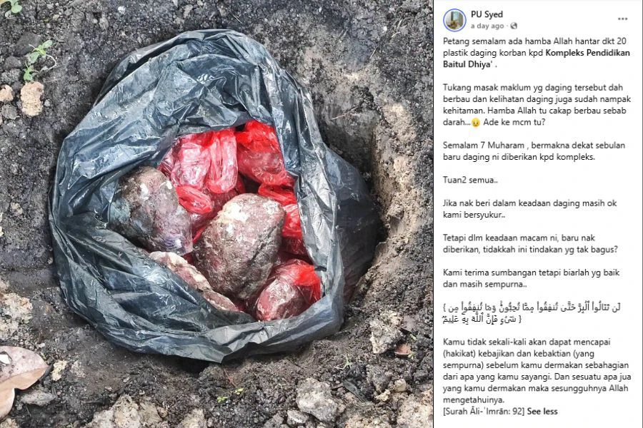 Perkongso Syed menarik perhatian warganet.