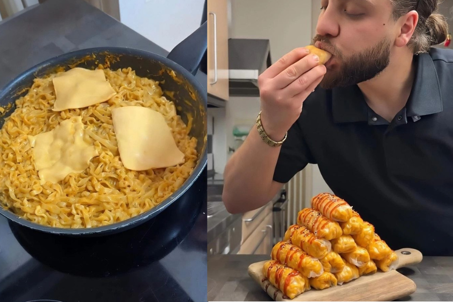 Keenakan ramen gulung keju berkrim ini bakal menjadi rebutan seisi keluarga.