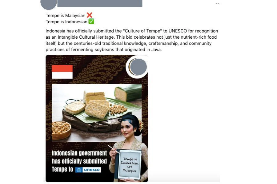 Tempe menyimpan warisan budaya dan teknik penapaian diwarisi turun-temurun.