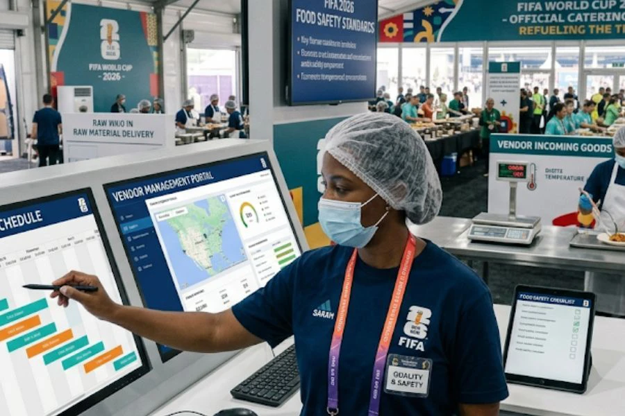Operasi berskala besar FIFA 2026 memerlukan perancangan rapi bagi penyediaan makanan berkualiti.