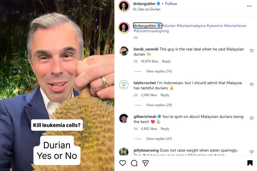 Perkongsian itu mencuri perhatian ramai.