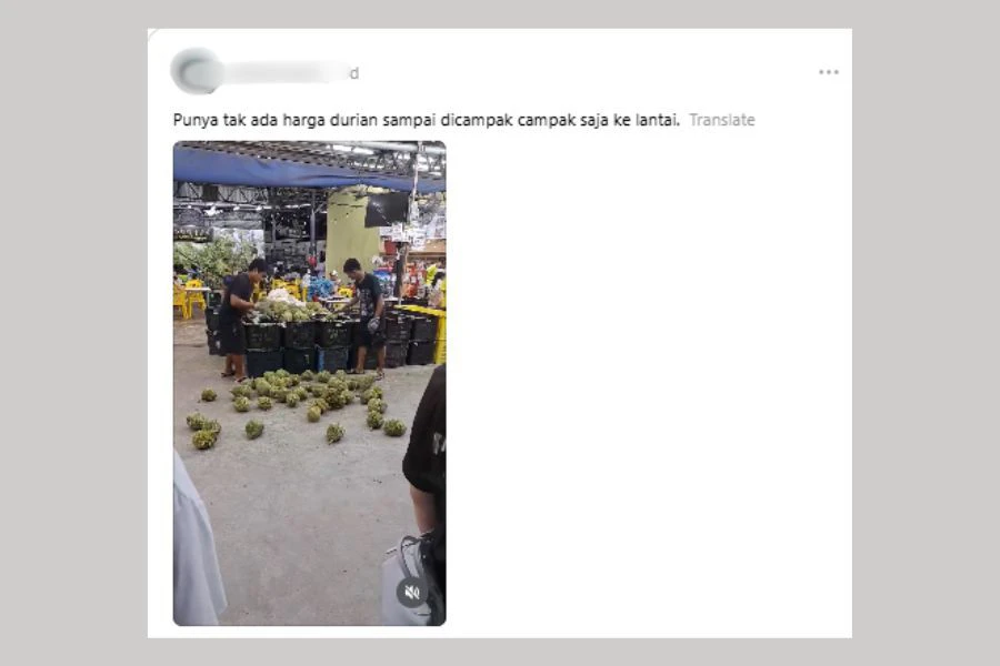 Perkongsian individu tersebut mendapat respon berbeza daripada netizen.