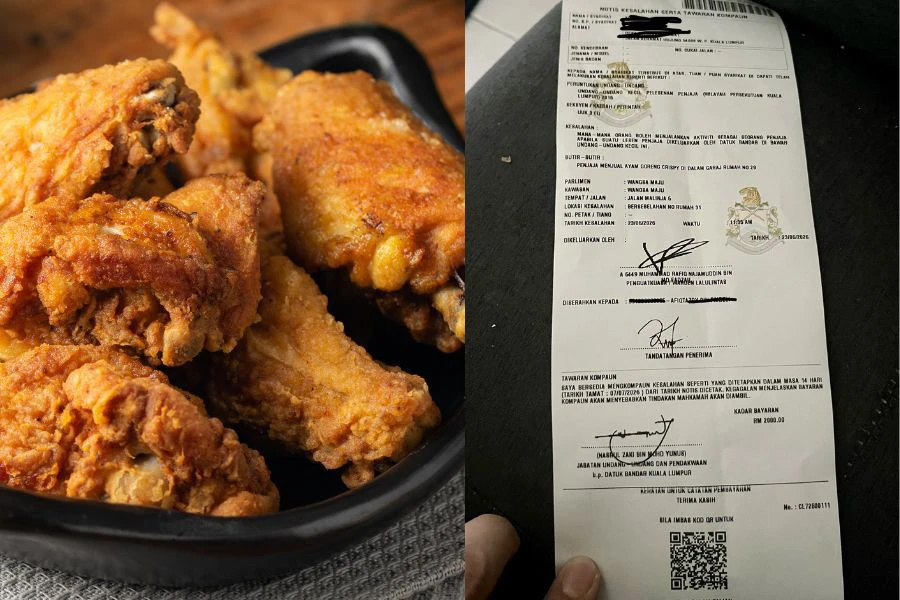 Seorang peniaga meluahkan rasa terkejut selepas dikenakan kompaun RM2,000 oleh pihak PBT.