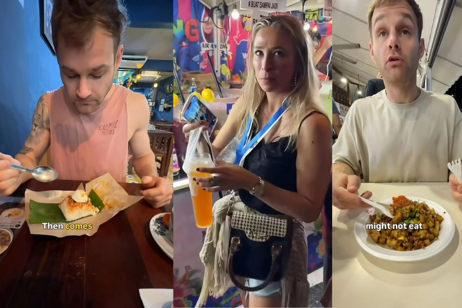 Pasangan dikenali sebagai Wade and Dani ini pada awalnya tidak percaya rakyat Malaysia makan sehingga tujuh kali sehari.