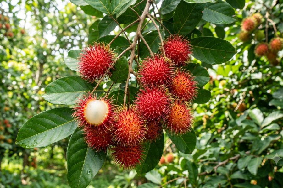 Rambutan merupakan sejenis buah-buahan tropika yang tidak asing lagi di negara Asia Tenggara.