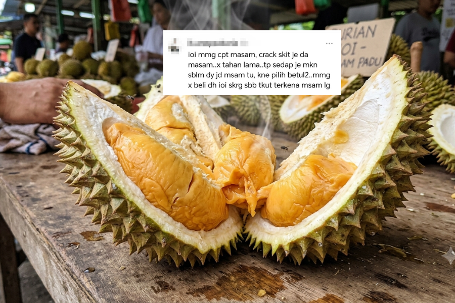Pengalaman lain menyebut durian IOI memiliki sifat cepat masam terutama buah yang telah merekah.