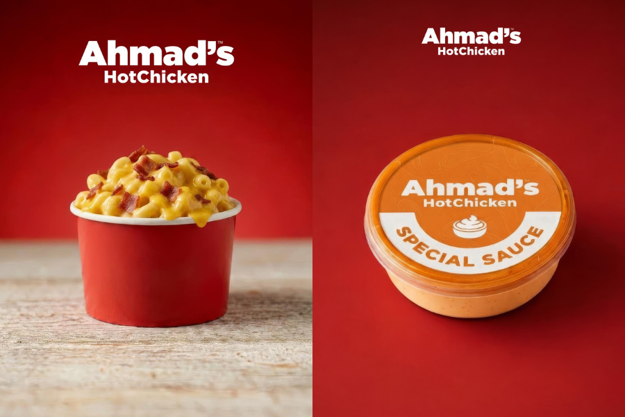 Antara pengenalan produk baharu Ahmad's HotChicken iaitu Mac & Cheese yang creamy dengan beef bacon yang rangup serta sos istimewa.