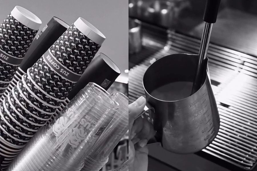 Keratan video pendek (teaser) tentang teka-teki pemilik suara dalam video yang dikongsikan dalam Instagram rasmi ZUSS Coffee.
