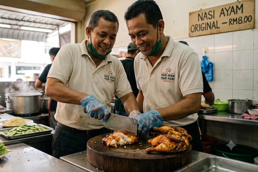 Selain makanan tinggi lemak, makanan berminyak juga boleh tercemar dengan penggunaan sarung tangan plastik.