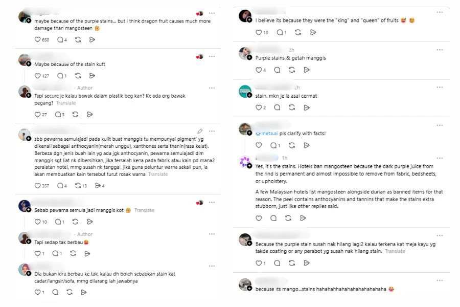 Komen netizen di media sosial.