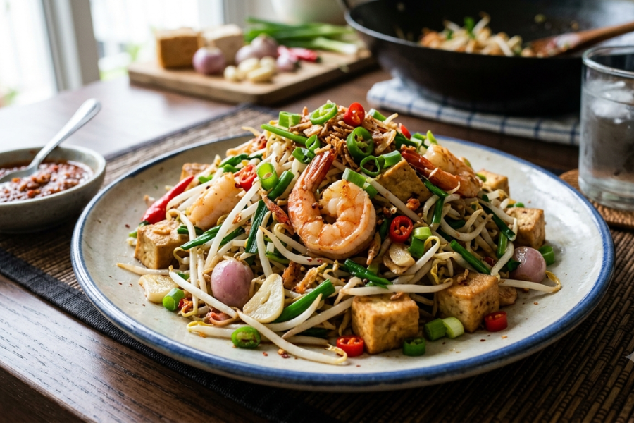 Tauge selalu digunakan sebagai rencah tambahan masakan seperti mi goreng atau dimasak sayur air.