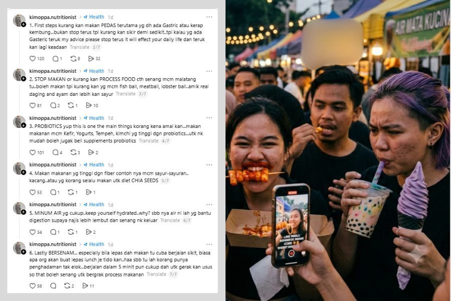 Pakar itu tak menolak kewujudan makanan viral antara punca penyakit kronik.