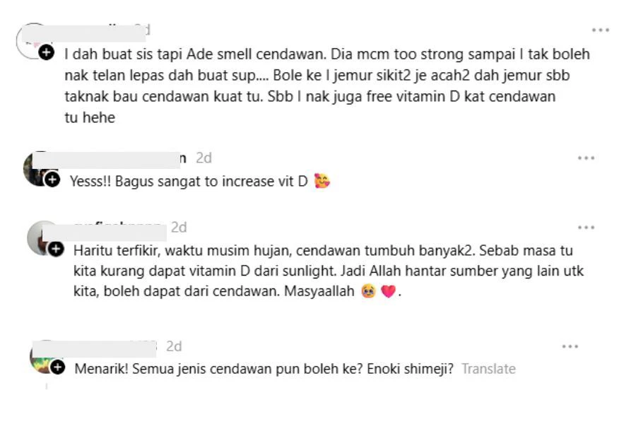 Antara komen netizen di laman Threads.