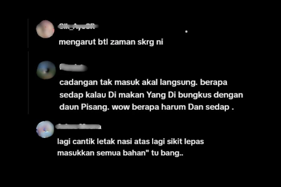 Komen netizen.