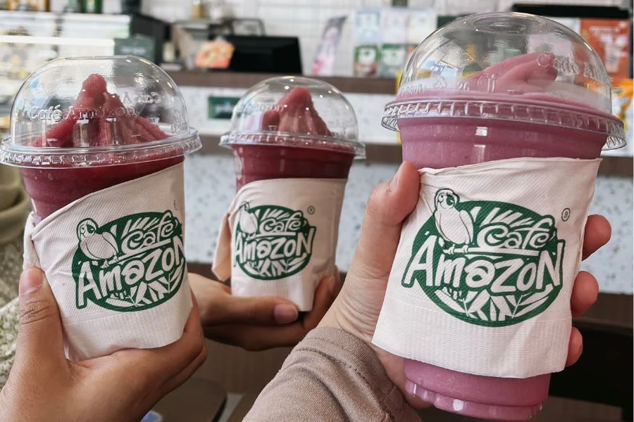 Minuman smoothie beri ini turut menjadi antara cadangan paling banyak disebut oleh netizen.