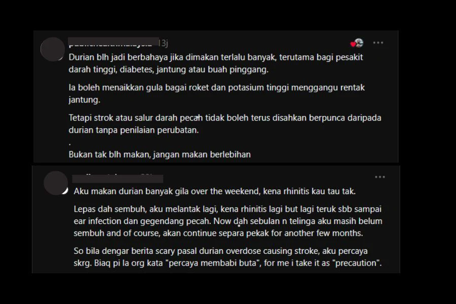 Perkongsian netizen.