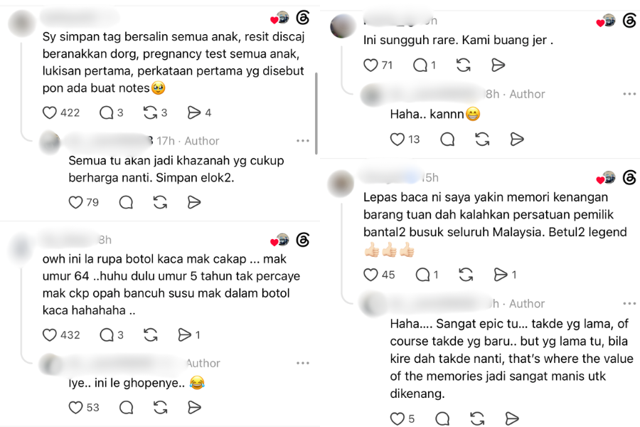 Komen netizen di laman media sosial.