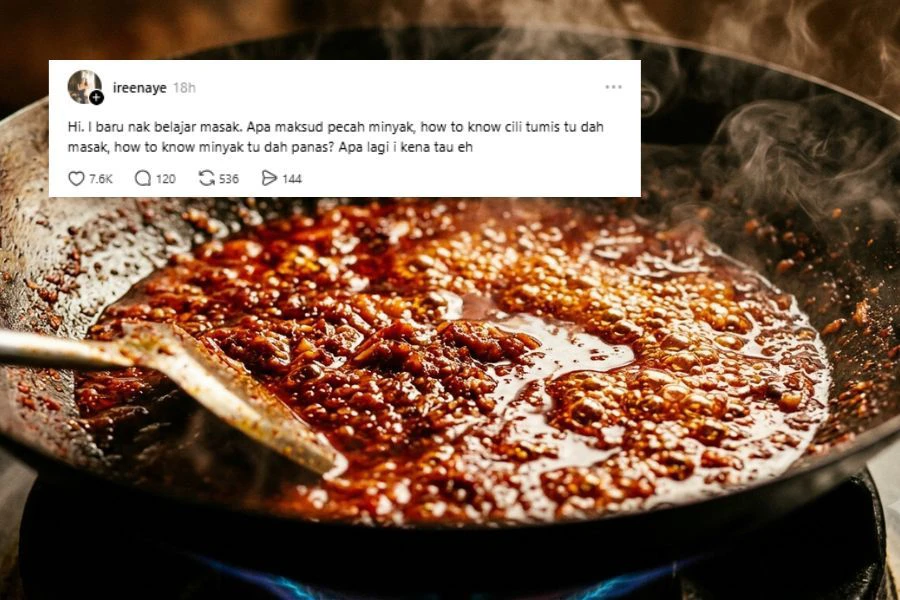 Hantaran itu mencuri perhatian netizen di laman Threads.