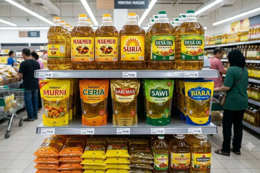 Minyak masak paket masih selamat digunakan meskipun ia adalah gred rendah.