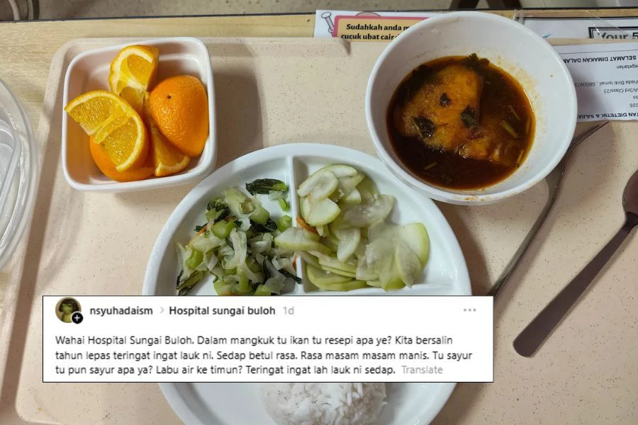 Hantaran tersebut segera mencuri perhatian ramai.