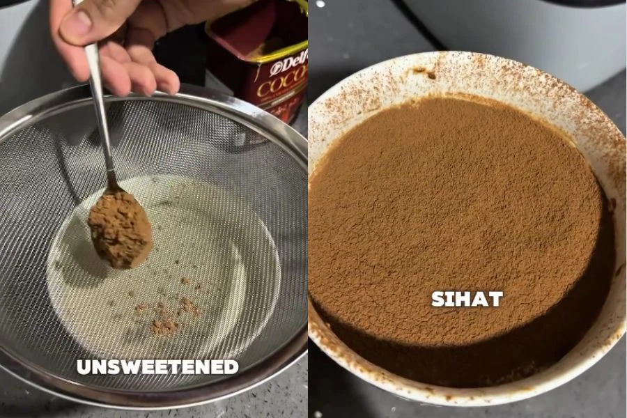 Resipi ini menggantikannya dengan campuran oat dan chia seed yang lebih mengenyangkan.
