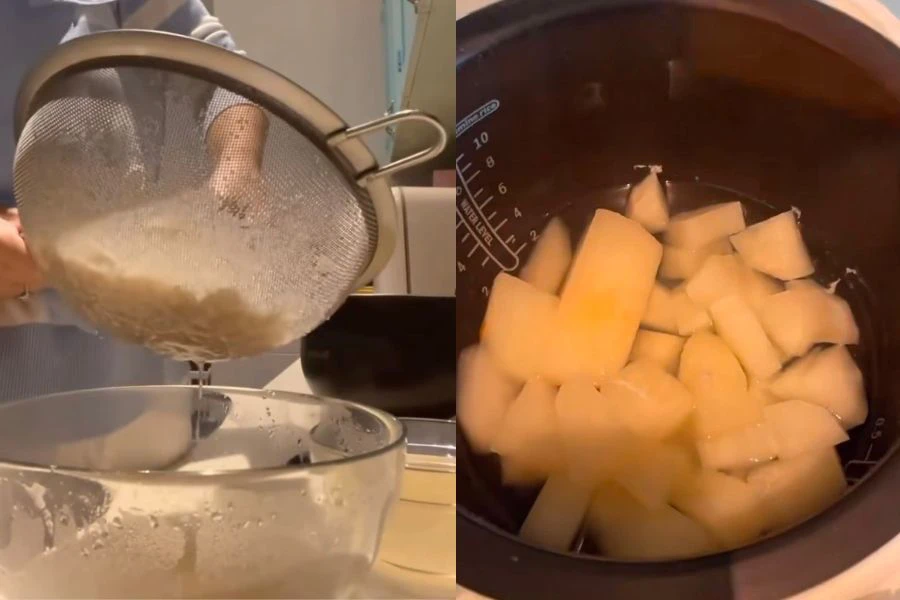 Buah pear dan lobak putih mempunyai khasiat antioksidan yang boleh meningkatkan sistem imun badan.