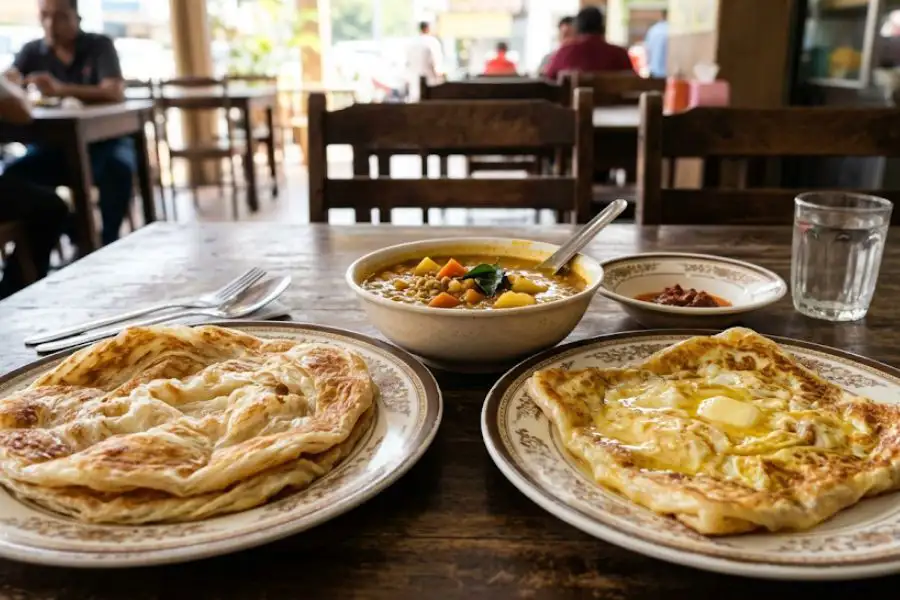 Ada banyak pilihan inti dipadankan dengan tekstur roti garing selain bawang mahupun telur.