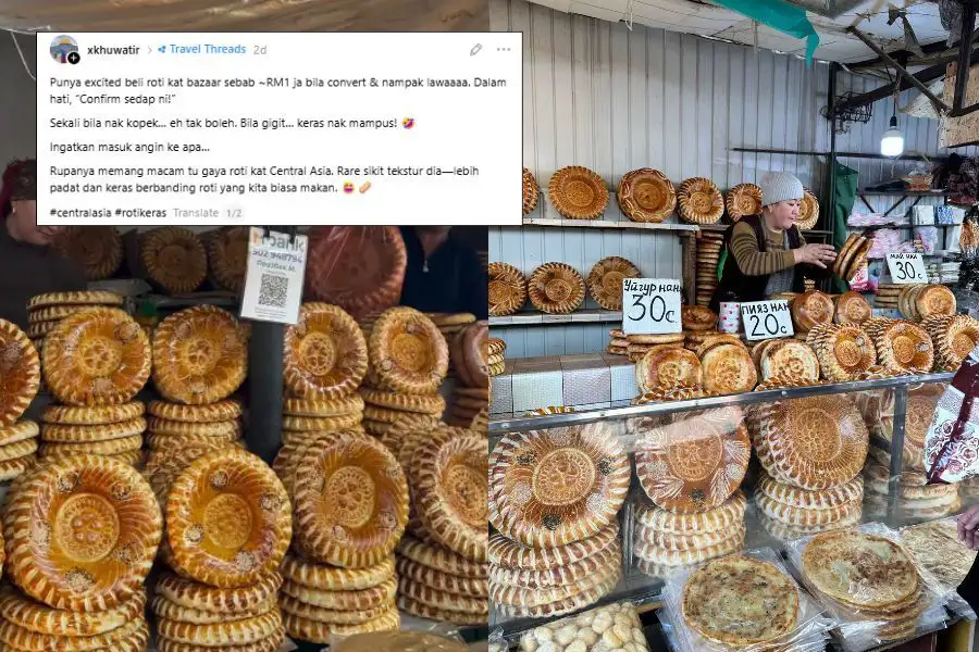 Perkongsian itu mencuri perhatian netizen.