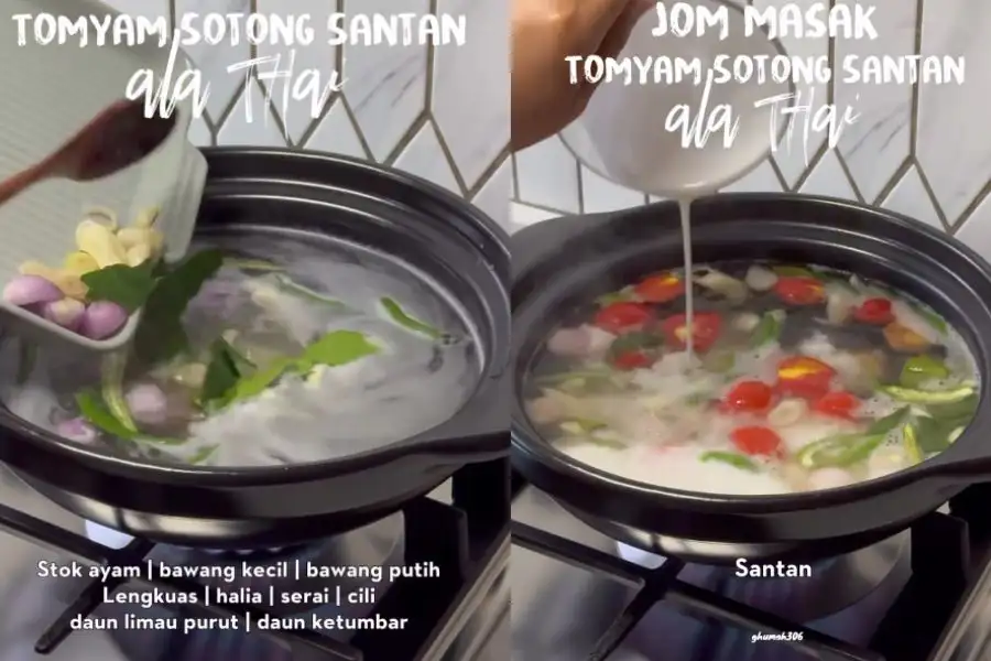 Bahan-bahan digunakan untuk memasak juga mudah.