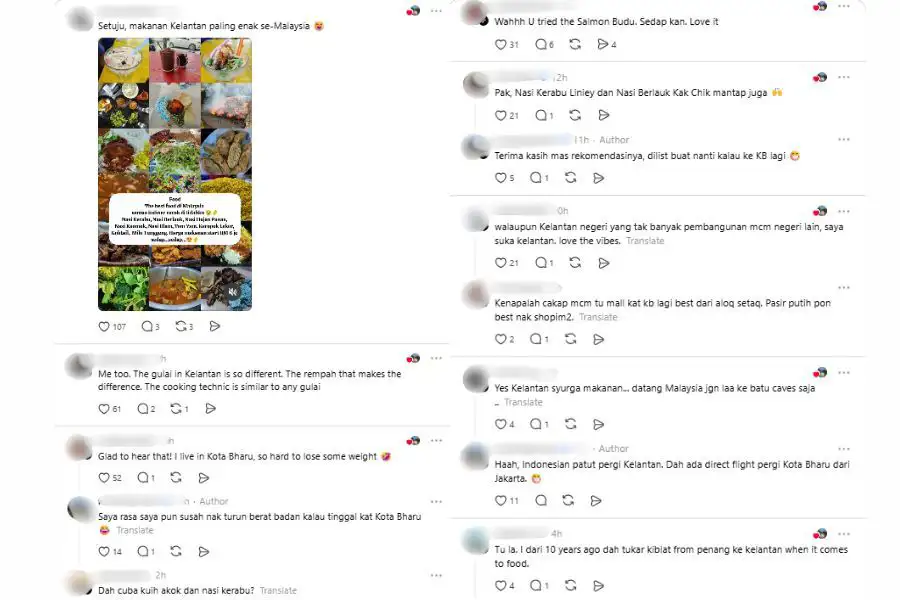 Rata-rata pelancong Indonesia turut bersetuju dengan kenyataan tersebut.